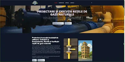 Website modern și responsive PTK Energyflow