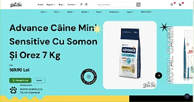 Bliss Pet – Magazin Online Dezvoltat Custom