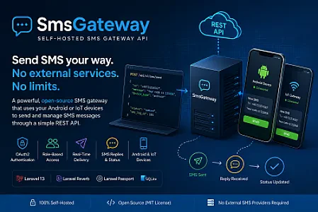 Laravel Sms Gateway - SMS Gateway API Self-Hosted